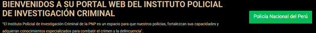 Pagina web del INSPIC DIRNIC